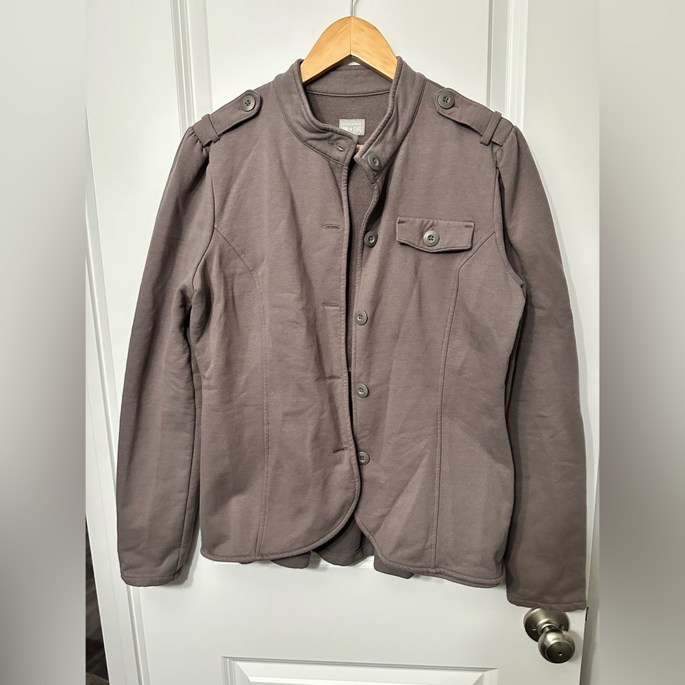 Converse Taupe Jacket Size Large